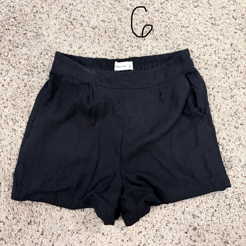 Abercrombie Black Women's Shorts
